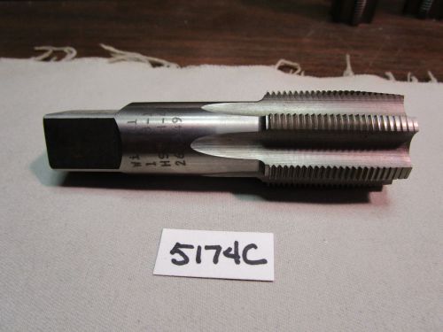 (#5174c) new usa made widell brand 1-1/8 x 16 taper style hand tap for sale