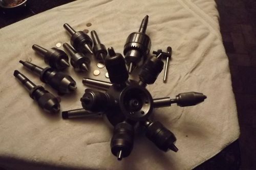 Morse Taper # 3 Tailstock Turret, Royal Centers, Keyless Chucks &amp; More. Sweet !!