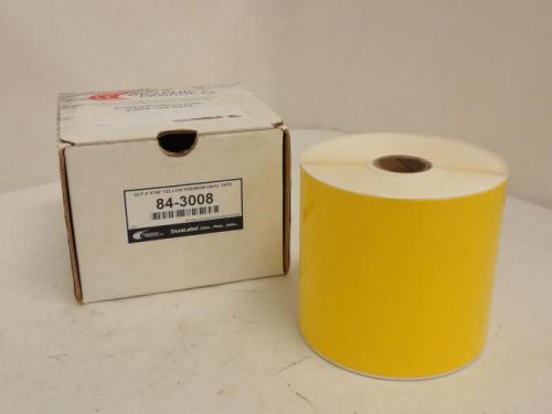 156297 New In Box, Graphic Products 84-3008 DuraLabel Premium Vinyl Tape Size: 4