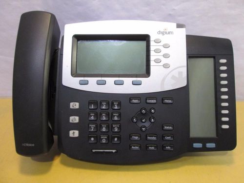 Lot of 10 Genuine Digium D70 6-Line IP Business Phones for Office 1TELD070LF
