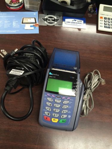 VeriFone Omni 3730, Vx510 Credit Card Terminal - Works - No Instructions