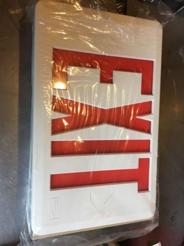 Lot of 3 exit sign, led  by pathfinder for sale