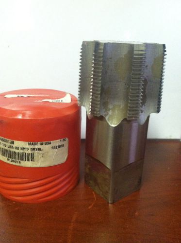 Usa 2&#034;-11-1/2 x 1-3/4&#034; x 1.875&#034; x 4-1/2&#034; 7 flute hss nptf pipe tap for sale