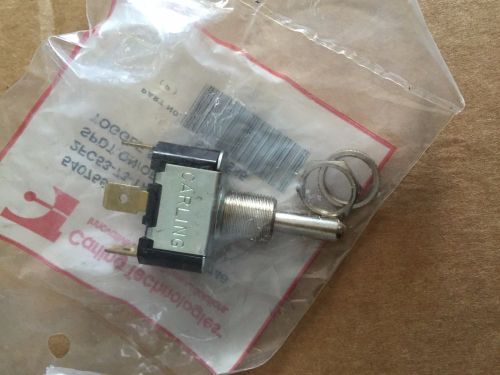 Carling Technologies Toggle Switch 2FC53-73-TABS-XMS 15 A Amp New