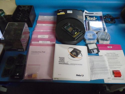 Data i/o programmer 3980 with manuals, software and adapters for sale