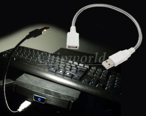 1pcs usb power apply cable extension cord flexible metal tubing for usb lamp new for sale