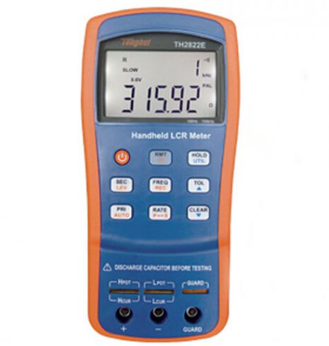 Th2822e protable handheld lcr bridge basic accuracy 0.1% 100hz-100khz frequency for sale