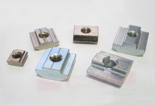 15pcs m4/m5/m6/m8/m10 for 45 series t sliding nut block slot nuts zinc plated for sale