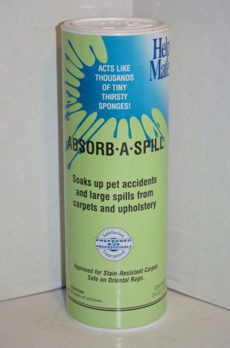 NEW Sealed Chemspec Help Mate Absorb-A-Spill Powder 24 oz. Pet Accidents Spills