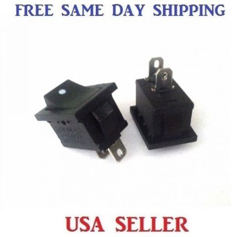Momentary SPST ~ Single Pole Single Throw ~ 2 PIN on-off  ~ Rocker Switches x 2