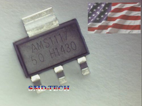 10PCS AMS1117 LM1117 5V 1A SOT-223 Voltage Regulator