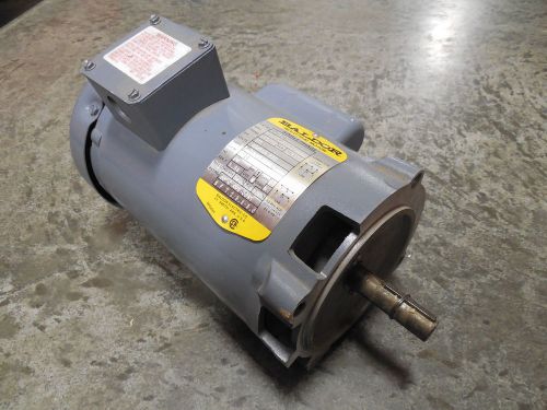 Used baldor vl1301 single phase industrial motor 1/3 hp 115/208-230v frame 56c for sale