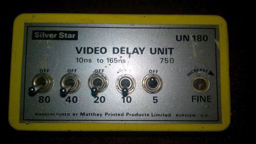 Matthey video delay 75 ohm un 180 from nbc news for sale