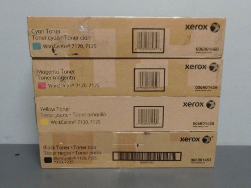 New Genuine XEROX 006R01453 006R01458 006R01459 006R01460 WorkCentre 7120, 7125