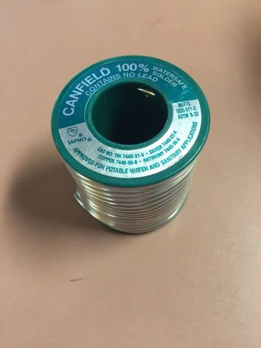 Canfield Watersafe Solder