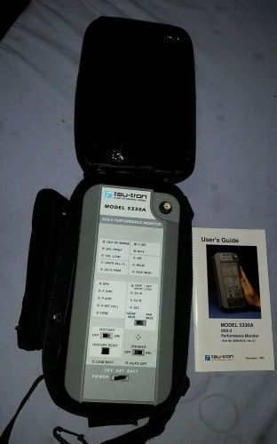 GS Tau-Tron 5330A Handheld DS3 Signal Performance Monitor Analyzer Unit