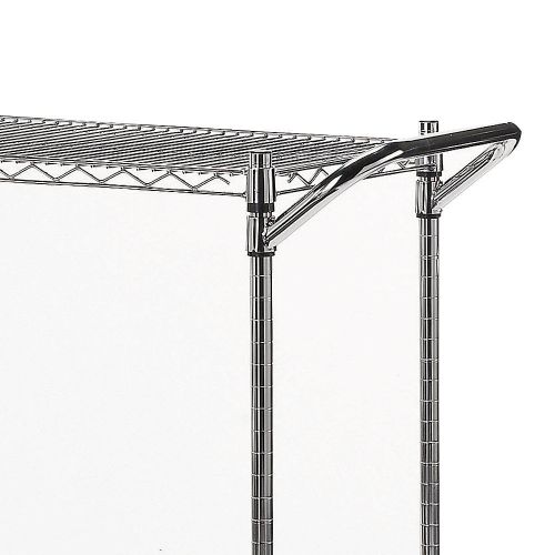 RELIUS SOLUTIONS Cart Handle for Wire Gravity Flow Shelving - 24&#034;