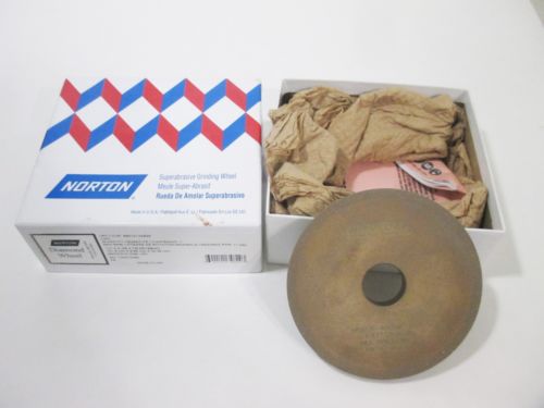 Norton Super-Abrasive Diamond Grinding Wheel 4&#034; x 3/8&#034; x 7/8&#034; Max. RPM 11,460