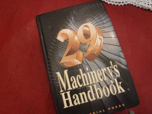 Machinery&#039;s Handbook 29th Edition ,toolbox ed. Thumb Index