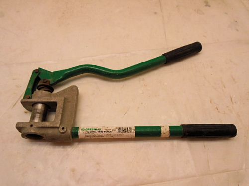 Greenlee 710 metal stud punch, 1-11/32&#034; diameter (used, good condition) for sale