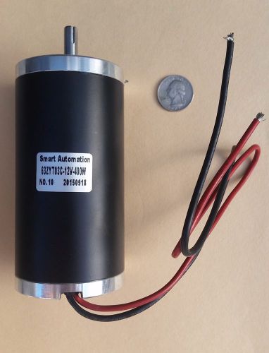 NEW 400W 12V-DC Permanent-Magnet Electric-Motor High-Torque 0.5 1/2-HP (5000-RPM