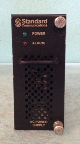 Standard Communications Corp; AC Power Supply; Model: PSAC-2000