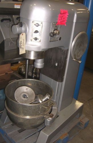 Food mixer, 60 quart, hobart h600t, all purpose, 4 speeds, ss bowl, hub, 3 tools for sale