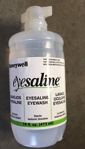 Honeywell  Eyesaline Eyewash Refill - 16 oz - For Eyeglasses