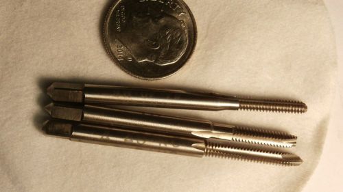 #4 x 40 tpi set of three taper/plug/bottom us made sharp nc h2 for sale