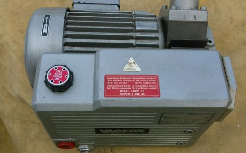Gardner Denver/vacfox Vgd-10 Vacuum Pump