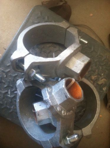 4 in cast iron pipe saddle for sale