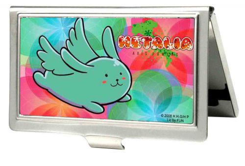 Hetalia Axis Powers Japan Tie Dye Flying Mint Bunny Business Card Holder - Large