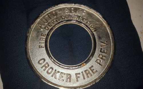 FDC Fire Department Connection,Chrome Plated Brass Wall Plate