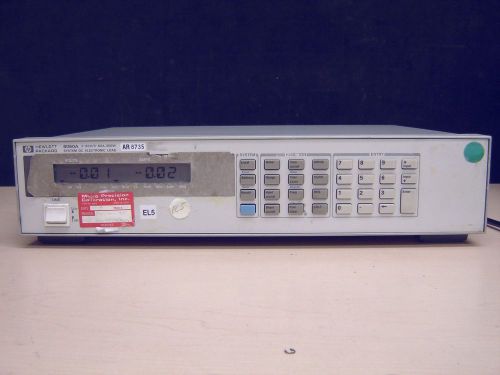 Hp agilent 6060a dc electronic load 3-60v 0-60a 300w for sale