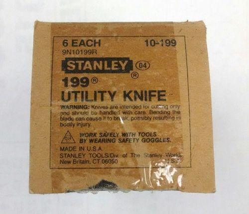 Stanley 199 Utility Knives (6 pieces) New