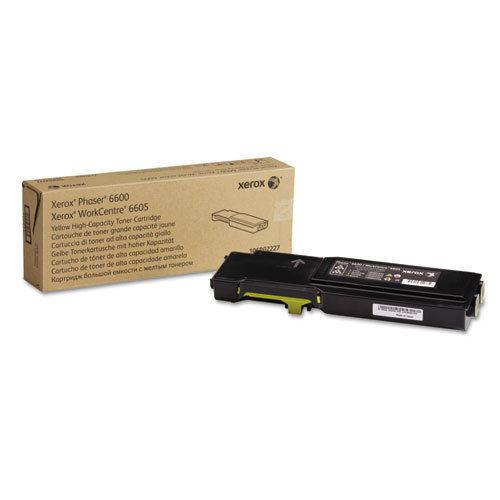 106r02227 high capacity toner, 6000 page-yield, yellow for sale