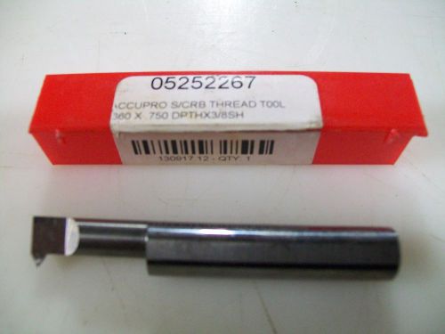 Accupro 05252267 carbide single point threading tool for sale
