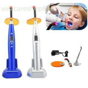 hot!!LED 1500mw Dental 5W Wireless Cordless Curing Light Lamp with charging