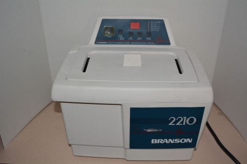 Branson Ultrasonic Cleaner  2210 2210R-DTH  Digital  heater and timer