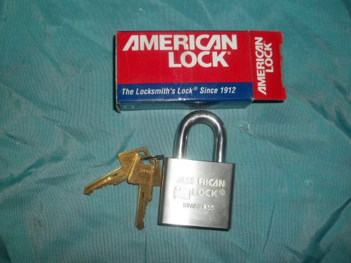 Master liock  american   padlock  #a5460   rekeyable     new for sale