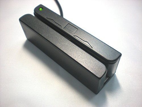 Yosoo®new - 3 track usb magnetic / credit card stripe swipe reader scanner for sale