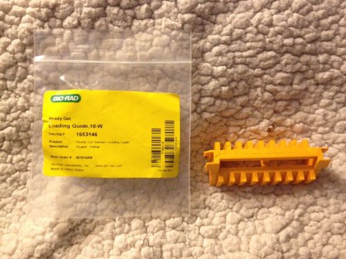 Bio-Rad Ready Gel Sample Loading Guide (10-Well Yellow) Cat No. 1653146