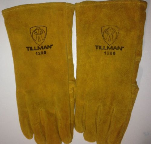 &gt;NEW&lt; Tillman 1200 Leather Welding Gloves, Large