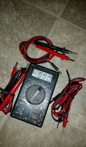 GB MULTIMETER W/ LEADS GDT-190A ELECTRONIC CURRENT TESTING METER FREE SHIPPING