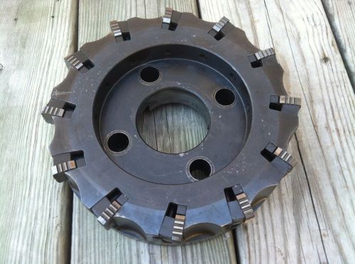 8&#034; Diameter Face Mill, Rougher Inserts. 2 1/2&#034; Hole/Mount Size, 12 Inserts