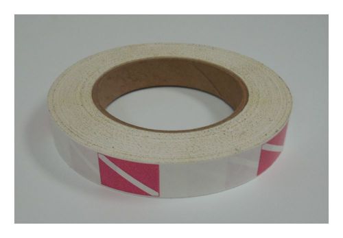 Tank Tape 3/4&#034; Red/White