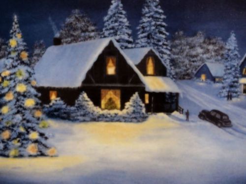 30 Personalized Return Address Labels Christmas Buy 3 get 1 free (cb6)