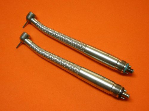 LARES 557 FIBER OPTIC DENTAL HANDPIECE SET OF 2 &amp; 3 MONTHS WARRANTY