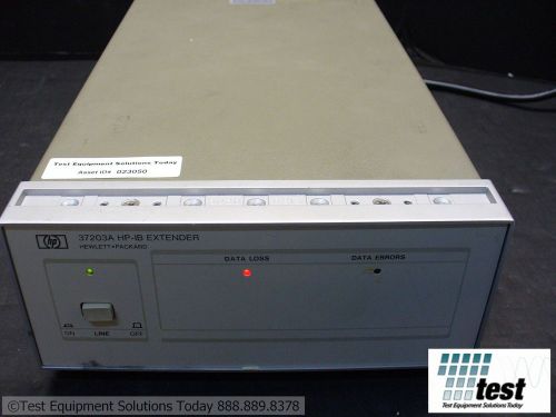 Agilent hp 37203a hp-ib extender  id #23050 test for sale