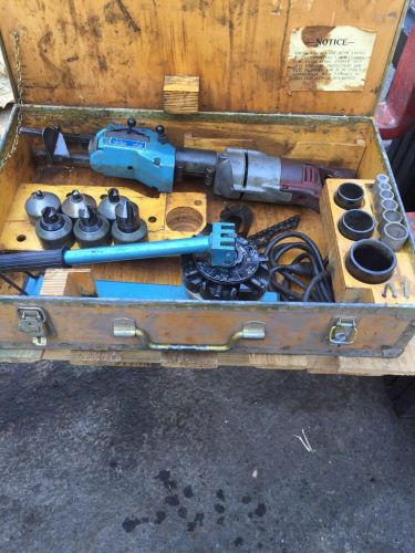 T-Drill T-50 Pipe Drill ridgid 300